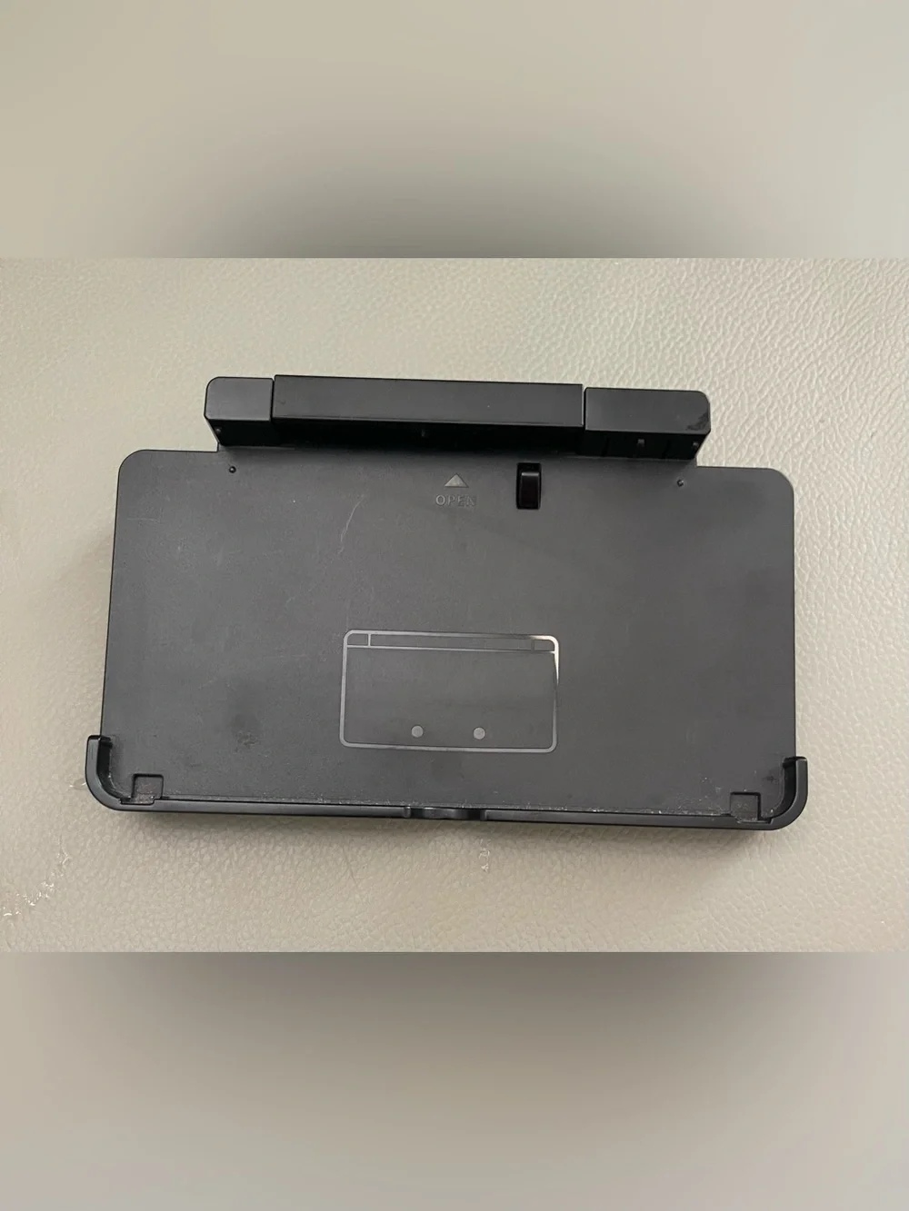 Nintendo 3DS Black Charging Cradle, Model CTR-007.